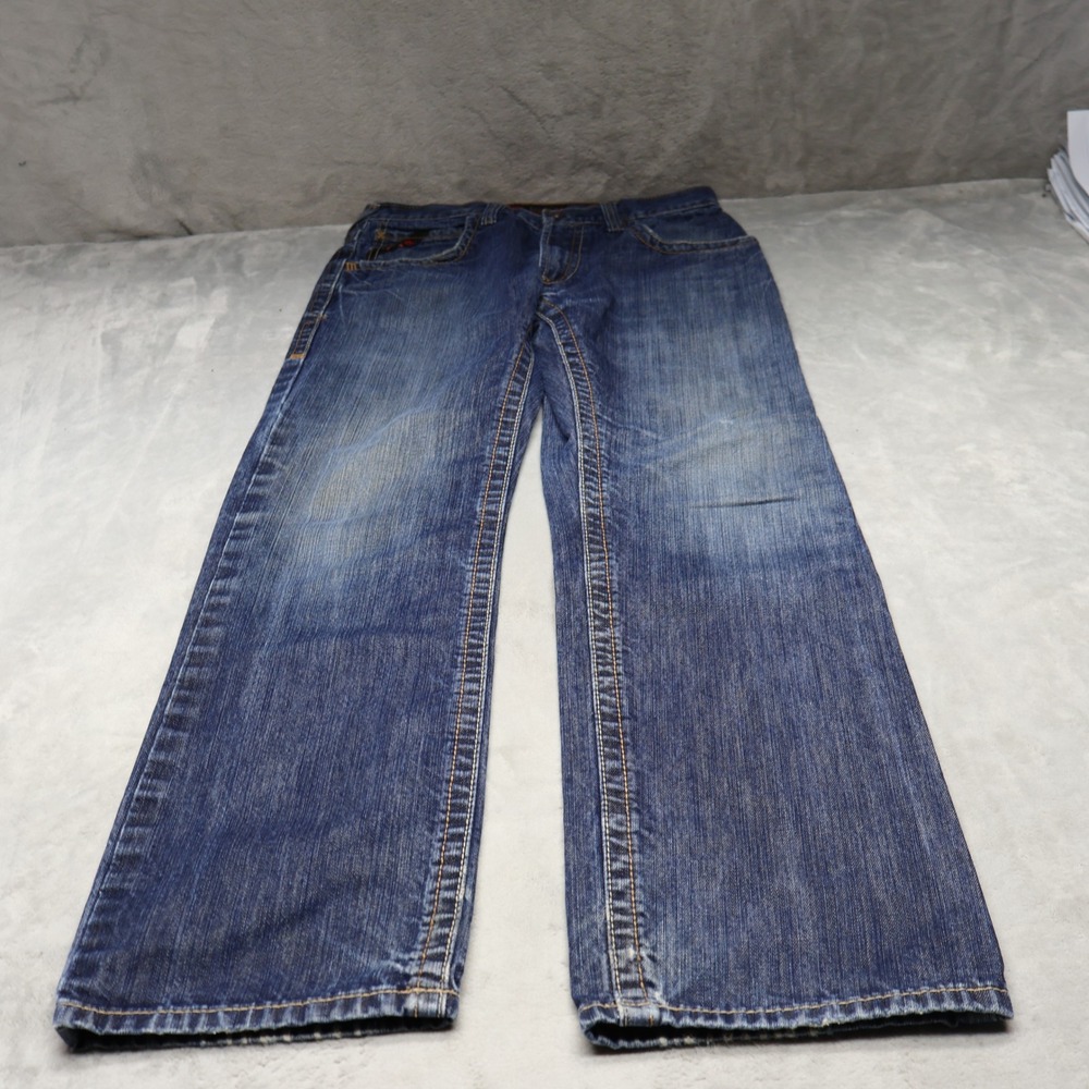 Ariat Jeans Men 31x32 Dark Wash Denim Flame Resistant Rugged Western Work Fade